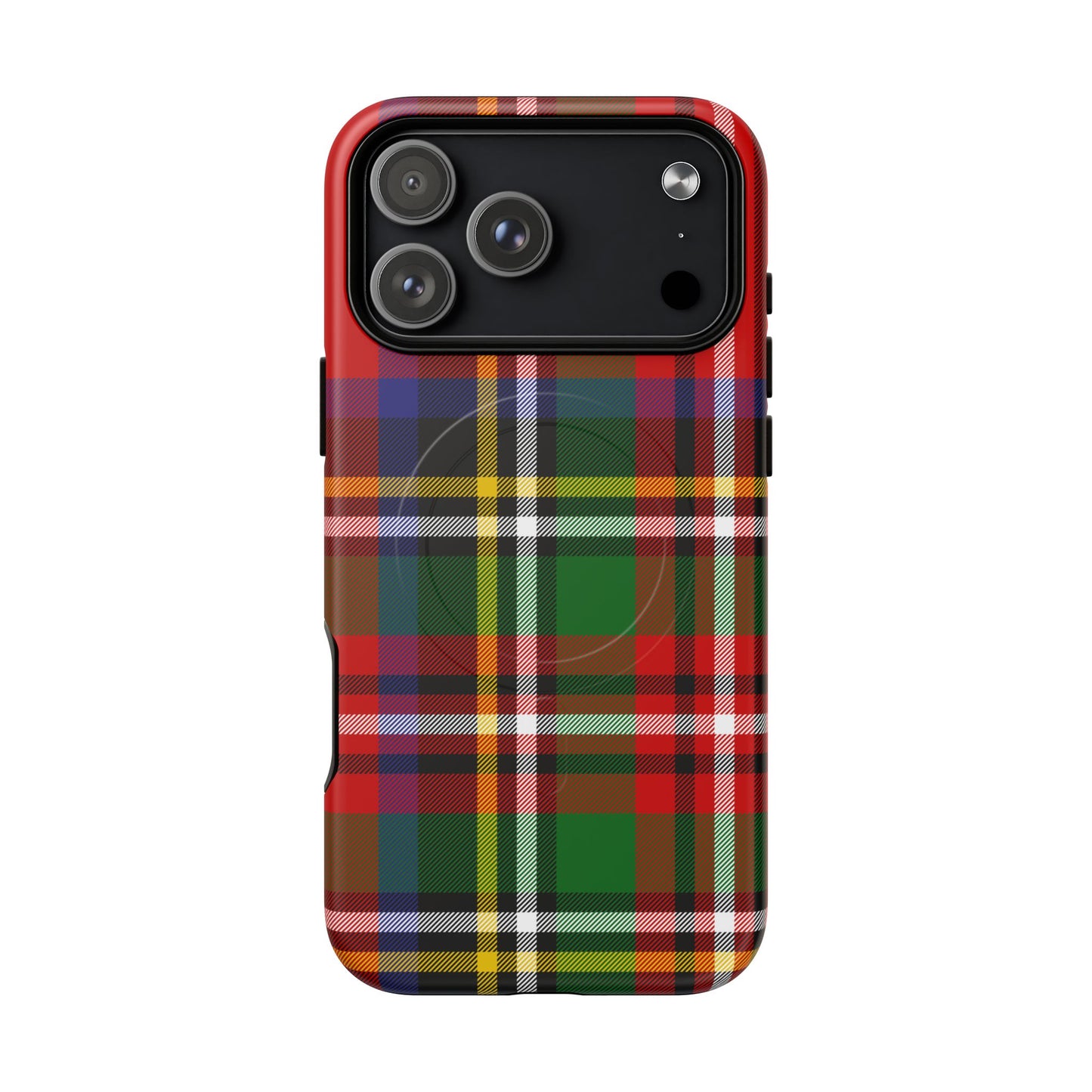 Royal Stewart Heritage Tartan MagSafe® iPhone Case | Luxury Magnetic Phone Cover