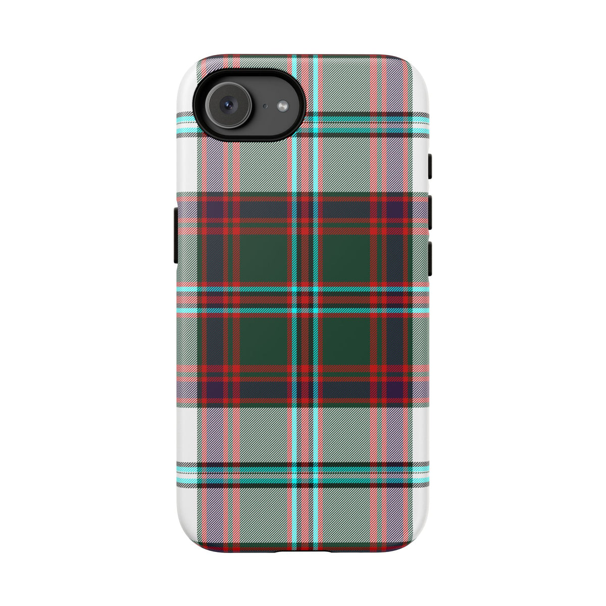 Stewart of Appin Dress Tartan iPhone Case | Dual-Layer Matt Protective Cover