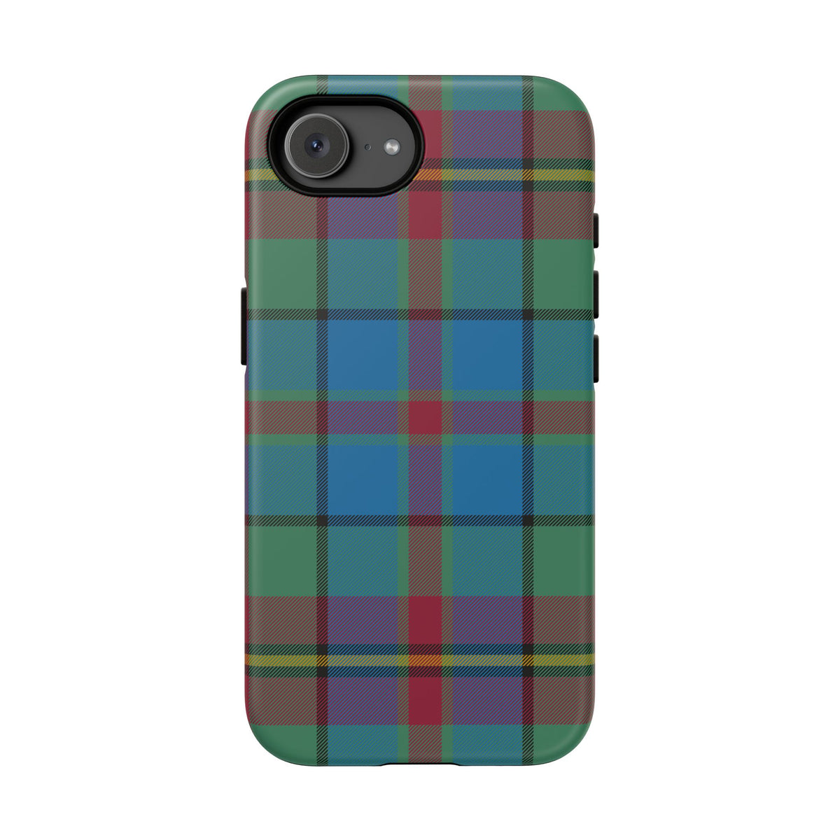 Orkney Island Heritage Tartan iPhone Case | Dual-Layer Matt Protective Cover