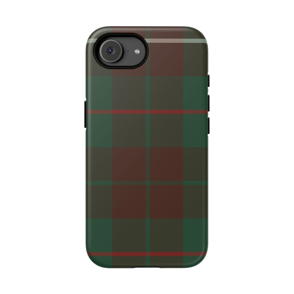 MacKinnon Hunting Traditional Tartan iPhone Case | Dual-Layer Matt Protective Cover