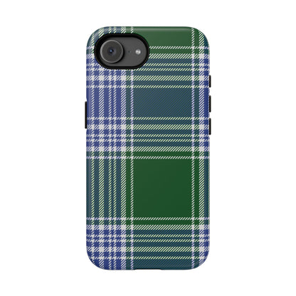 MacDonald Lord of the Isles Tartan iPhone Case | Dual-Layer Matt Protective Cover