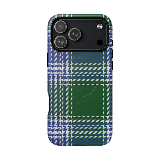 MacDonald Lord of the Isles Tartan MagSafe® iPhone Case | Dual-Layer Magnetic Protective Cover