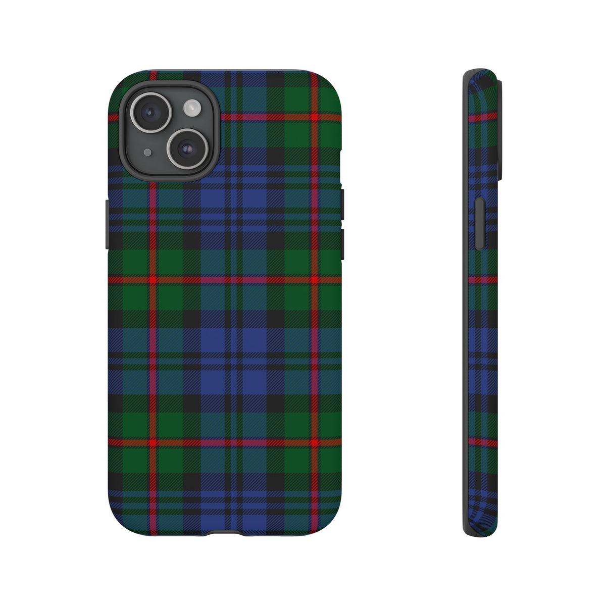 MacKinlay Clan Traditional Tartan iPhone Case | Dual-Layer Matt Protective Cover