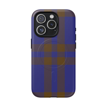 Elliot Traditional Tartan MagSafe® iPhone Case | Dual-Layer Magnetic Protective Cover