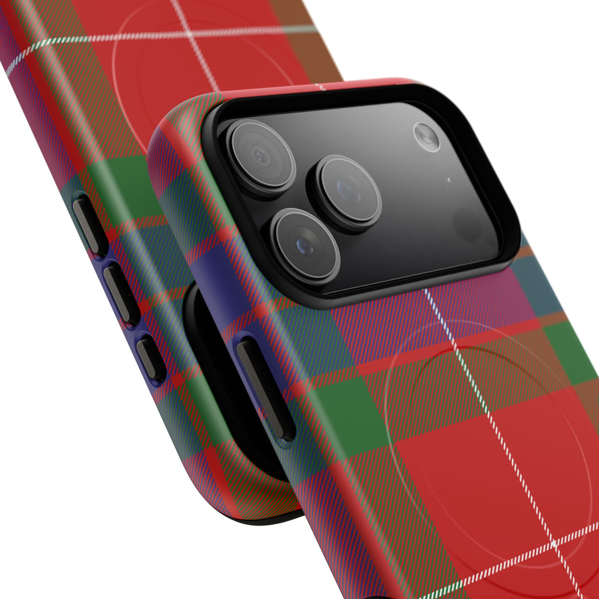Fraser Clan Traditional Tartan MagSafe® iPhone Case | Dual-Layer Magnetic Protective Cover