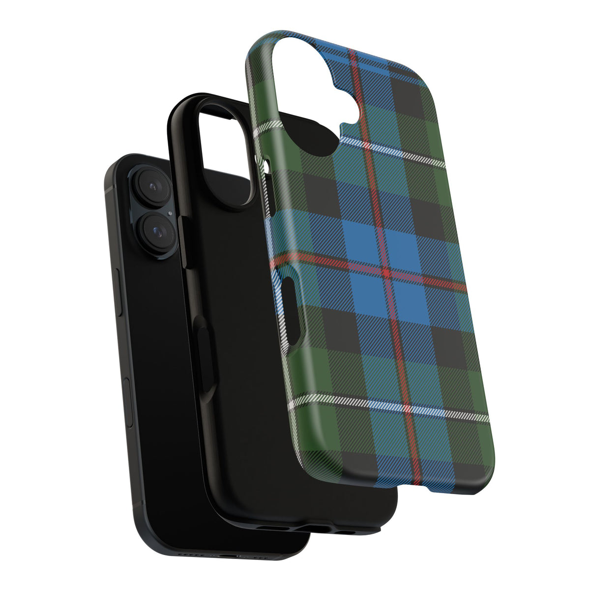 Mackenzie Heritage Tartan iPhone Case | Dual-Layer Matte Protective Cover