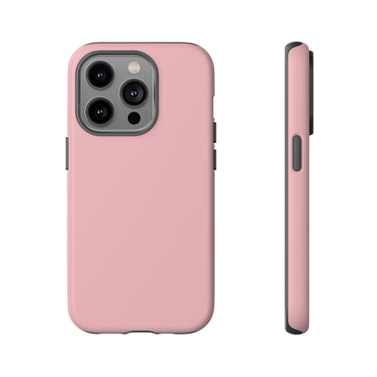 Blush Pink Elegant Heritage Check iPhone Case | Luxury Protective Phone Cover