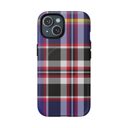 Queen Mary RMS Maritime Tartan MagSafe® iPhone Case | Luxury Magnetic Phone Cover