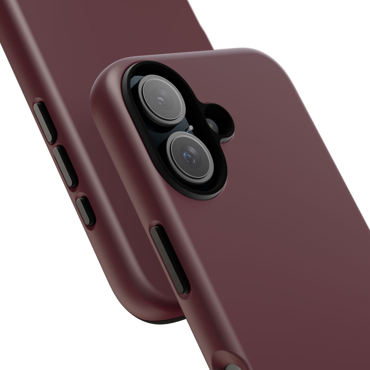 Oxblood Deep Heritage Check iPhone Case | Luxury Protective Phone Cover