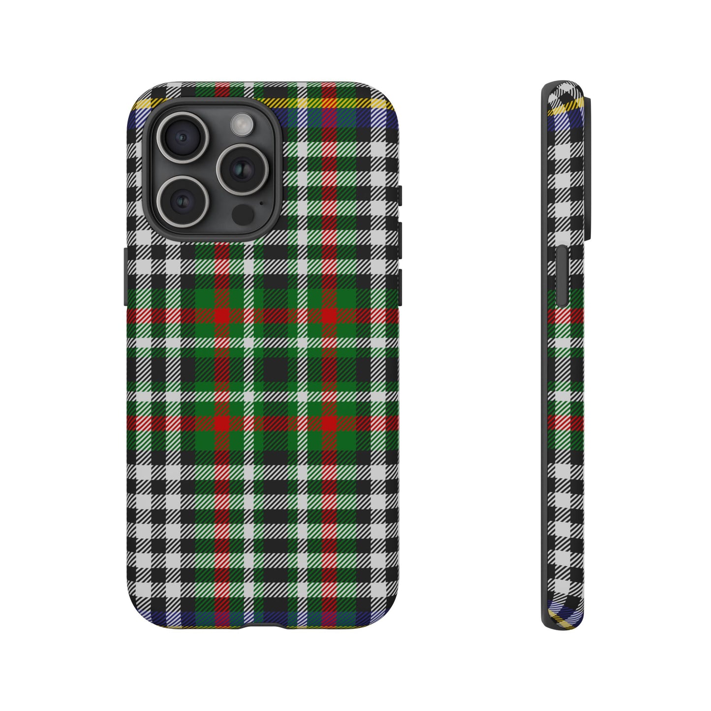 Abbotsford Check Estate Tartan iPhone Case | Luxury Protective Phone Cover