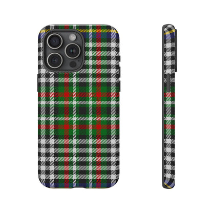 Abbotsford Check Estate Tartan iPhone Case | Luxury Protective Phone Cover