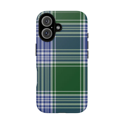MacDonald Lord of the Isles Tartan iPhone Case | Dual-Layer Matt Protective Cover