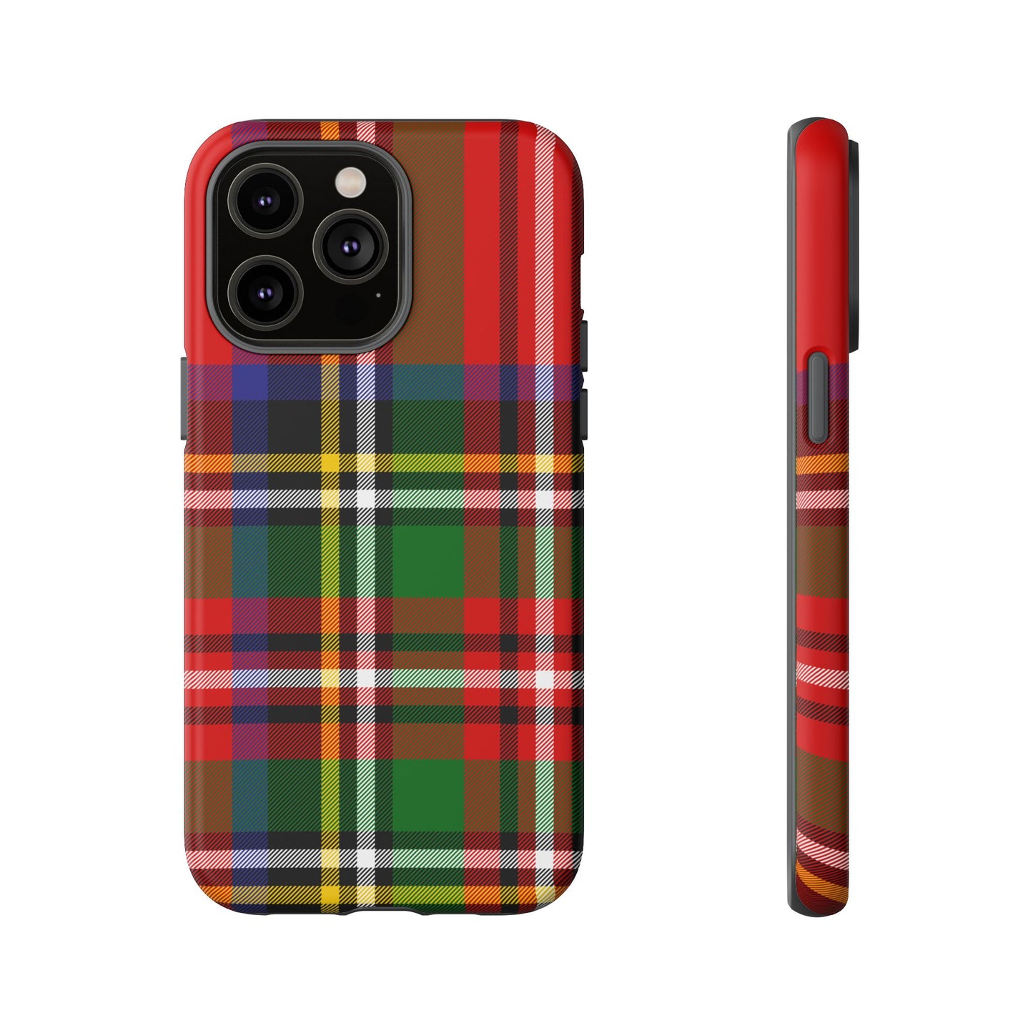 Royal Stewart Heritage Tartan iPhone Case | Luxury Protective Phone Cover
