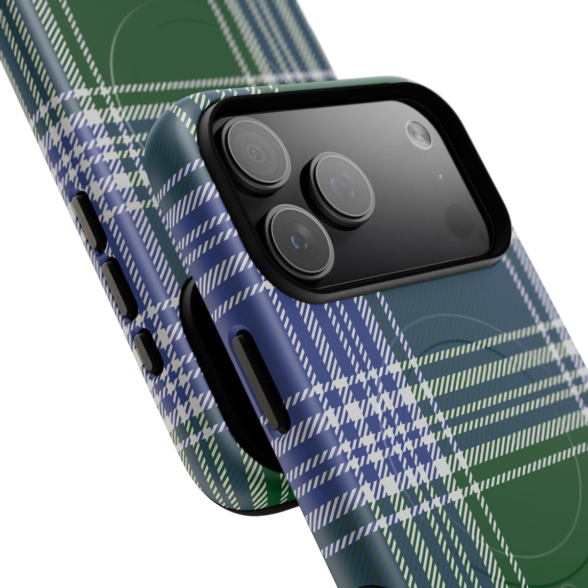 MacDonald Lord of the Isles Tartan MagSafe® iPhone Case | Dual-Layer Magnetic Protective Cover