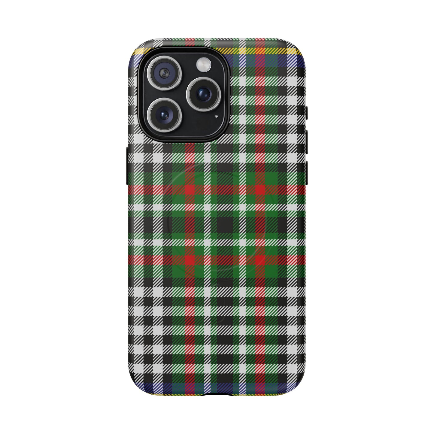 Abbotsford Check Estate Tartan MagSafe® iPhone Case | Luxury Magnetic Phone Cover