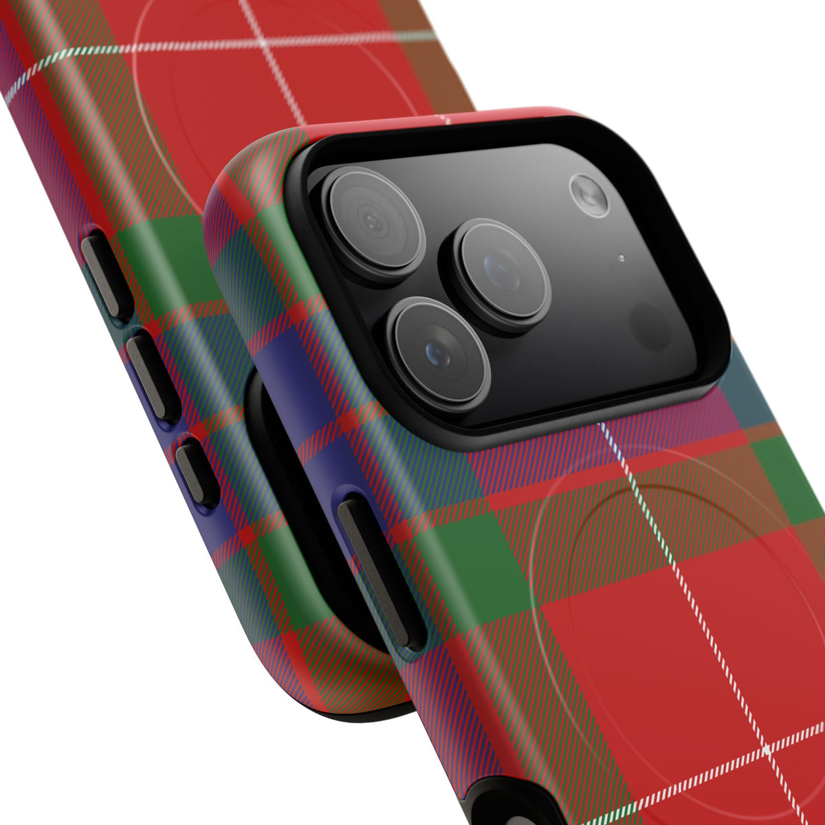 Fraser Clan Traditional Tartan MagSafe® iPhone Case | Dual-Layer Magnetic Protective Cover