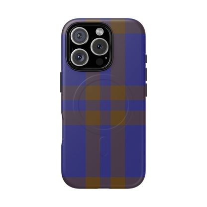 Elliot Traditional Tartan MagSafe® iPhone Case | Dual-Layer Magnetic Protective Cover