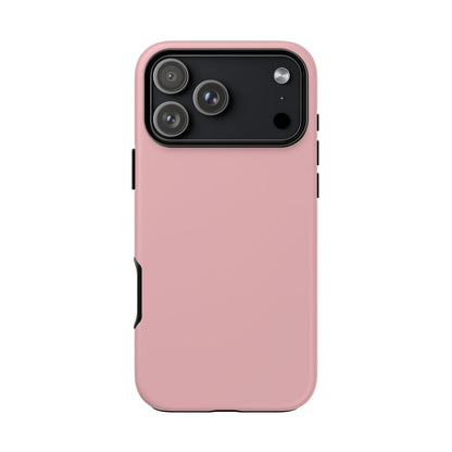 Blush Pink Elegant Heritage Check iPhone Case | Luxury Protective Phone Cover