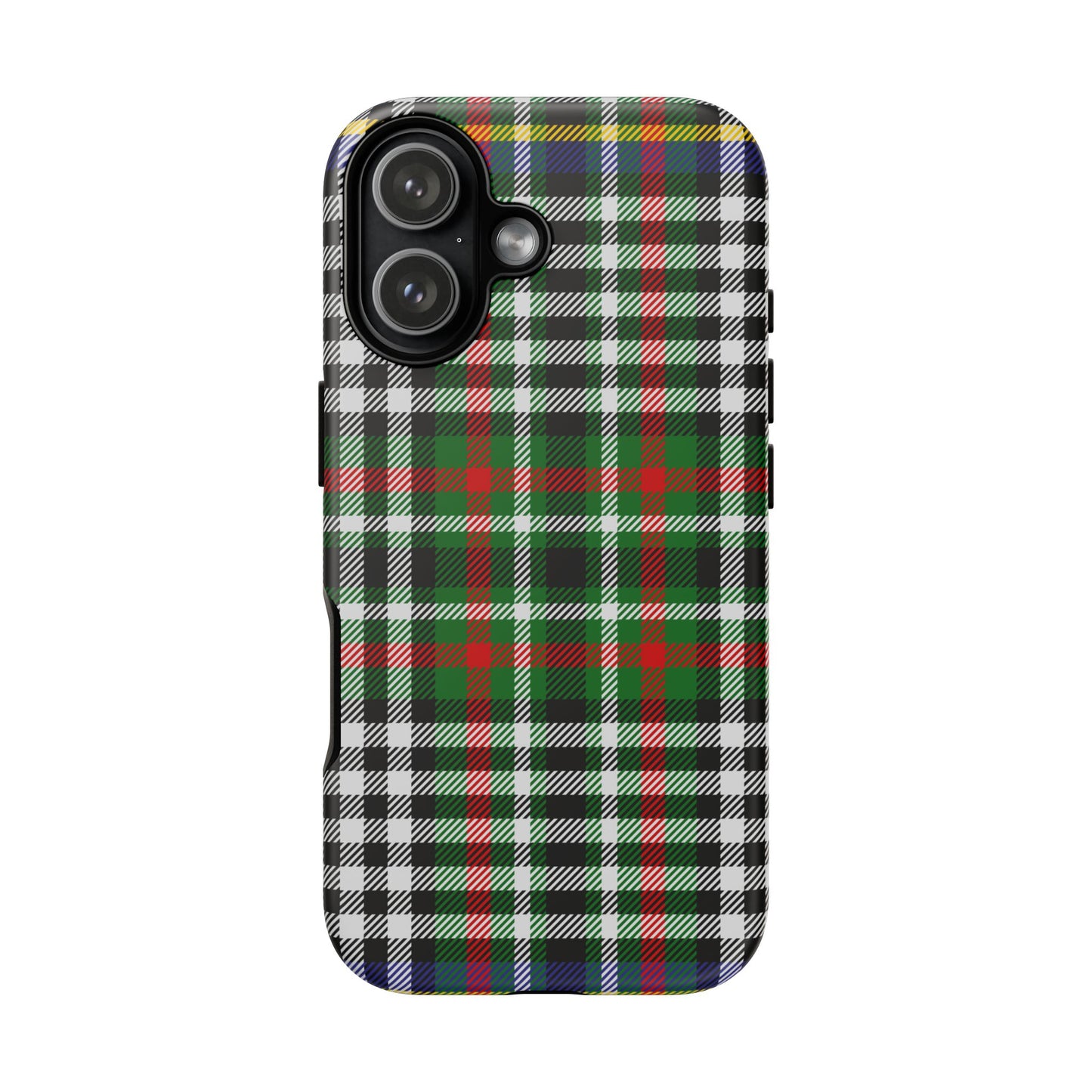 Abbotsford Check Estate Tartan iPhone Case | Luxury Protective Phone Cover