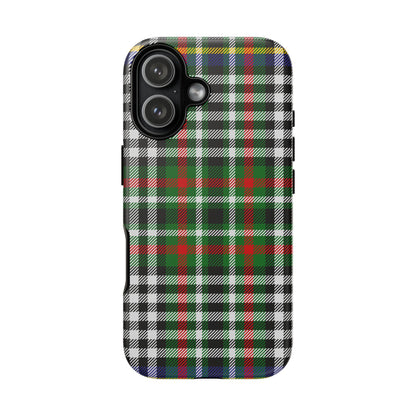 Abbotsford Check Estate Tartan iPhone Case | Luxury Protective Phone Cover