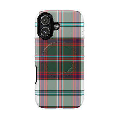 Stewart of Appin Dress Tartan MagSafe® iPhone Case | Dual-Layer Magnetic Protective Cover