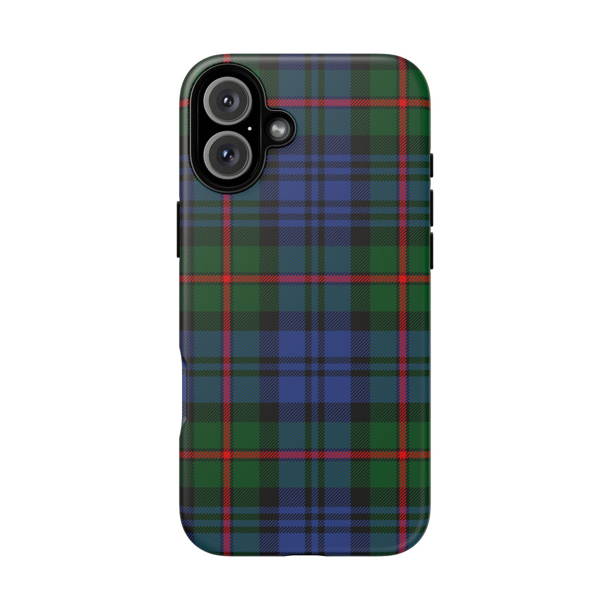 MacKinlay Clan Traditional Tartan iPhone Case | Dual-Layer Matt Protective Cover