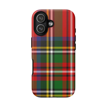 Royal Stewart Heritage Tartan iPhone Case | Luxury Protective Phone Cover