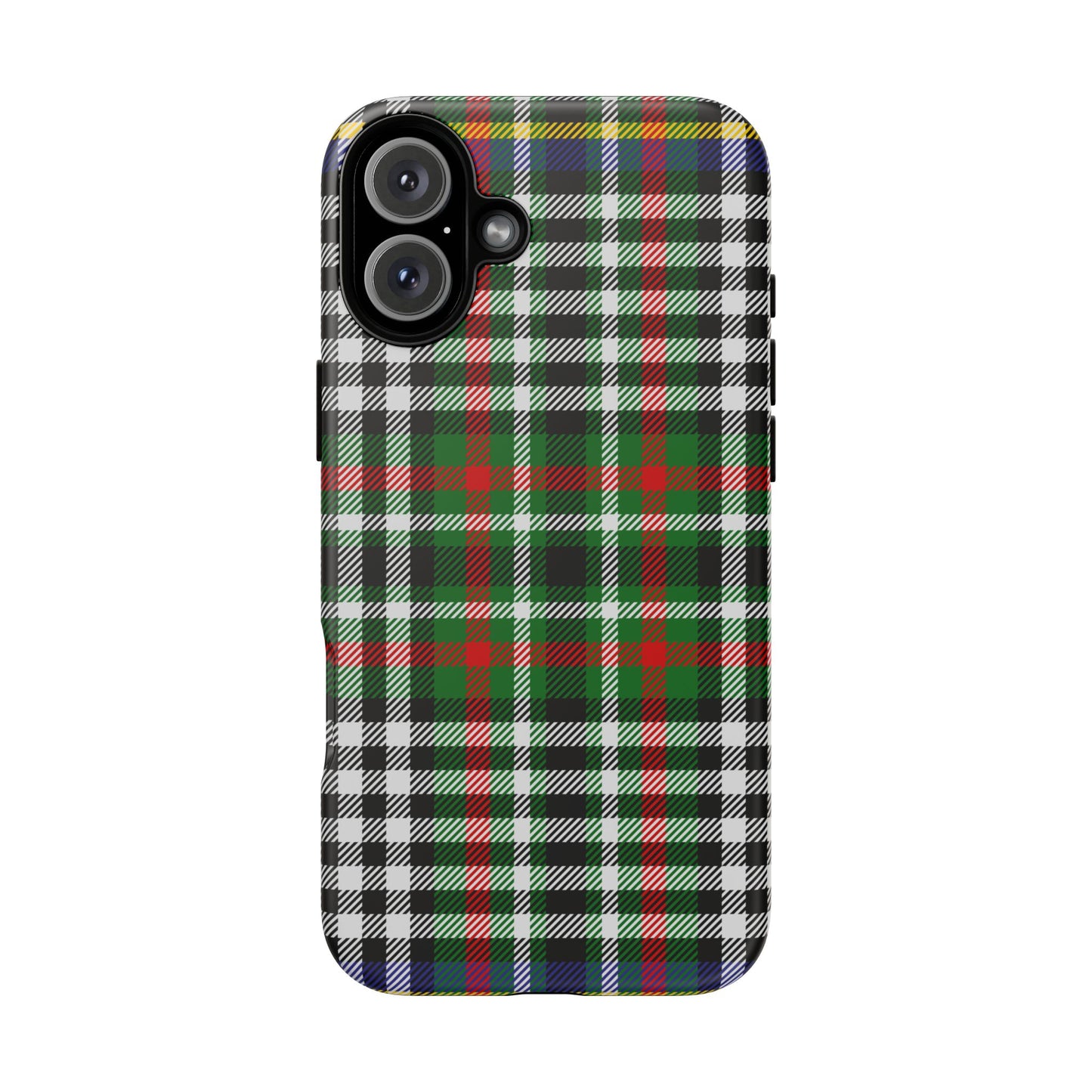Abbotsford Check Estate Tartan iPhone Case | Luxury Protective Phone Cover