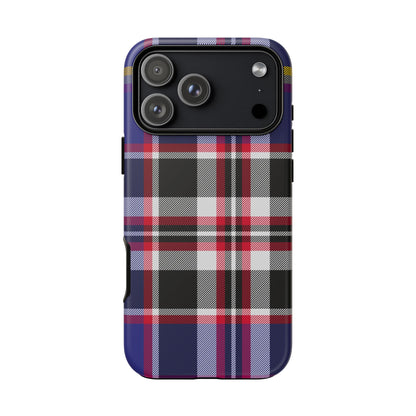 Queen Mary RMS Maritime Tartan iPhone Case | Luxury Protective Phone Cover