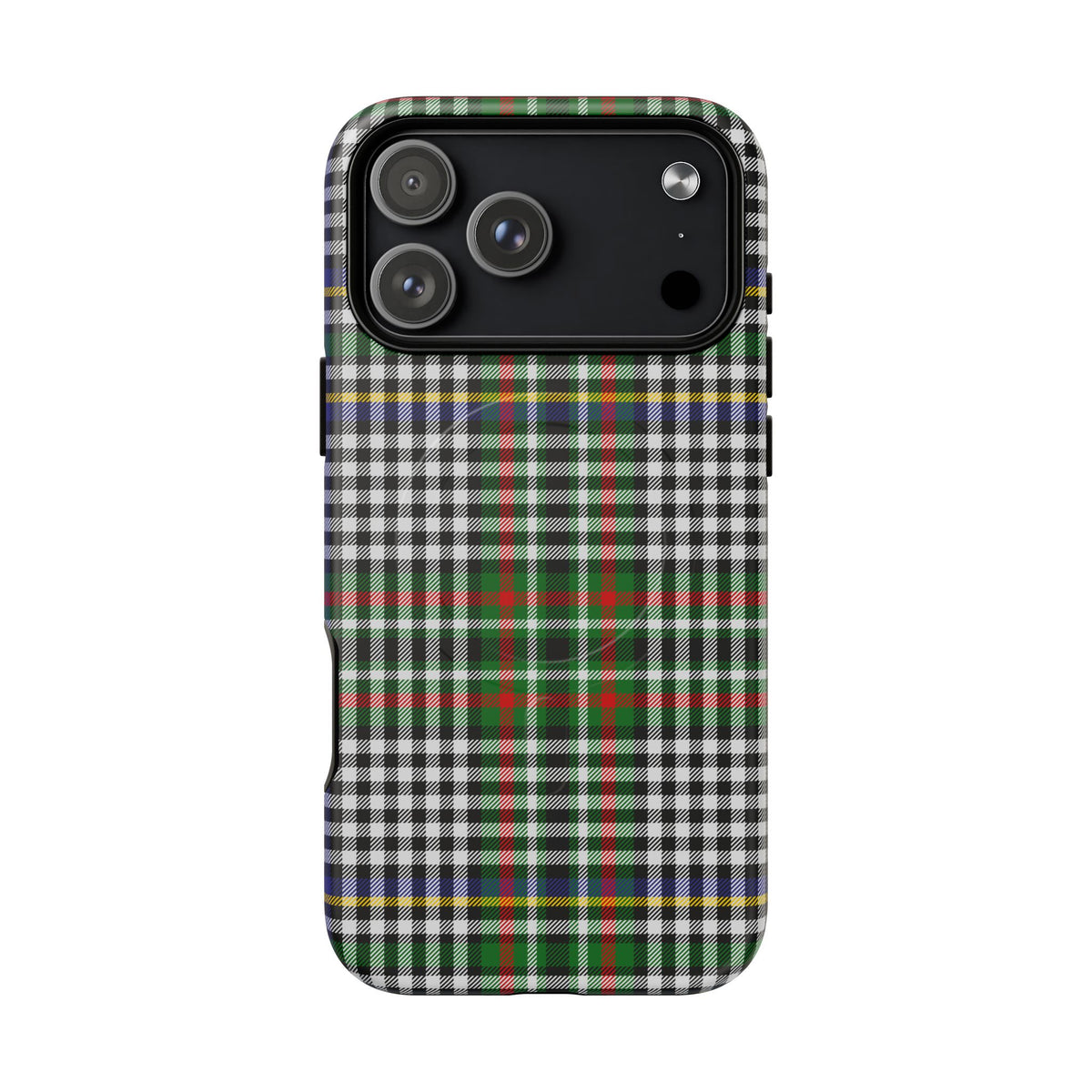 Abbotsford Check Estate Tartan MagSafe® iPhone Case | Dual-Layer Magnetic Protective Cover