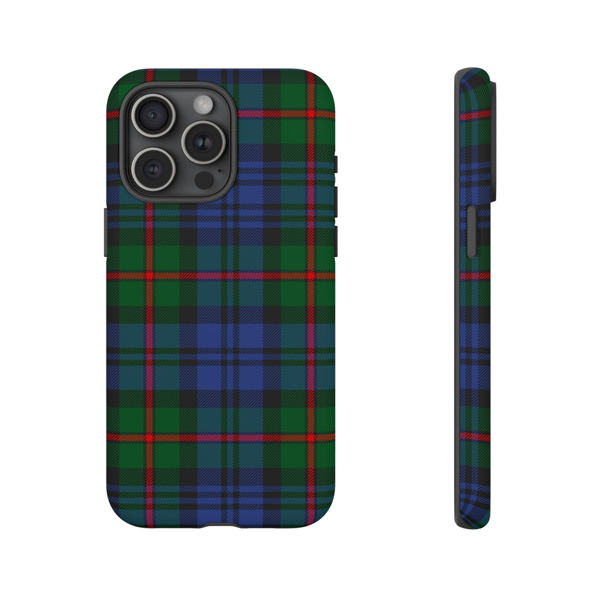 MacKinlay Clan Traditional Tartan iPhone Case | Dual-Layer Matt Protective Cover