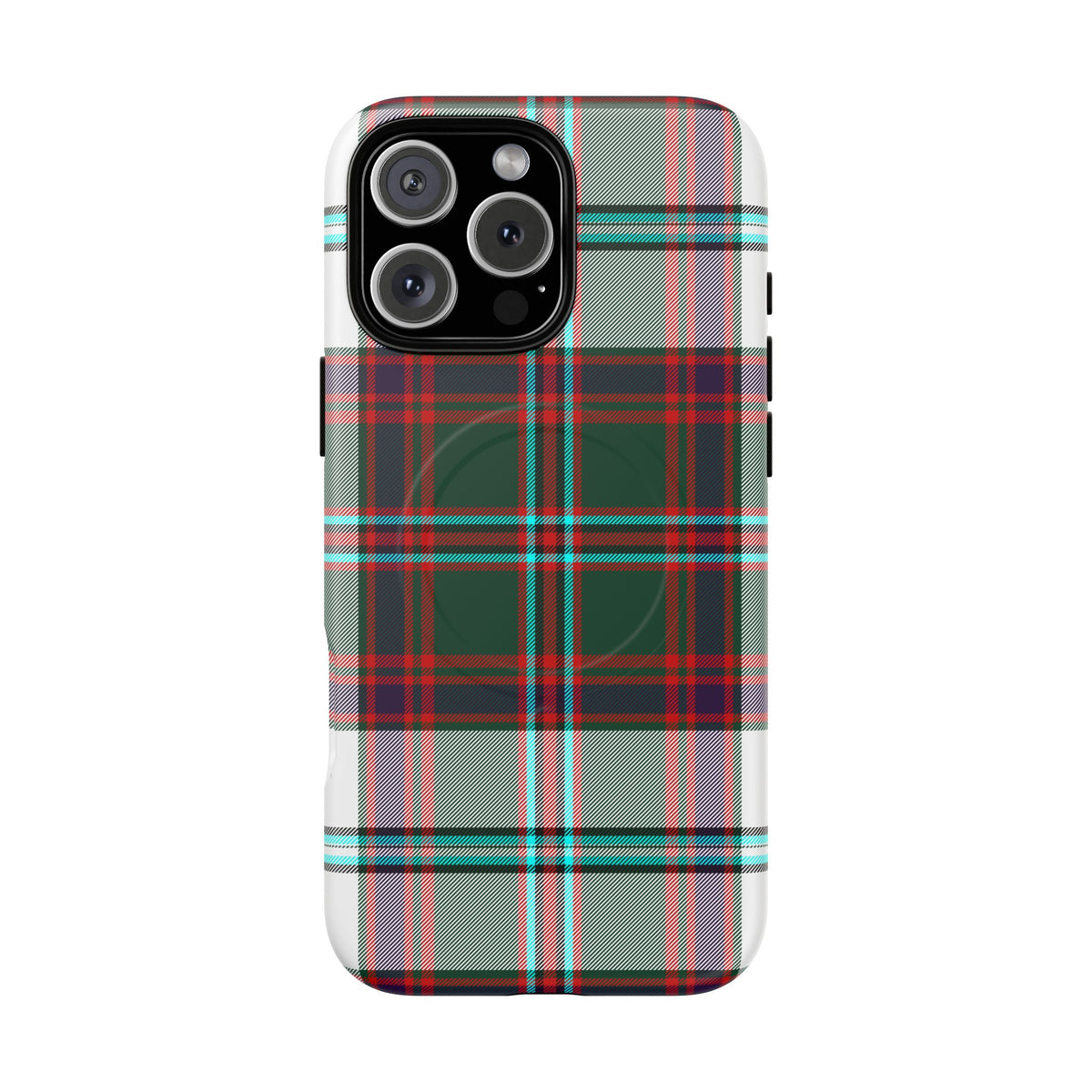 Stewart of Appin Dress Tartan MagSafe® iPhone Case | Dual-Layer Magnetic Protective Cover