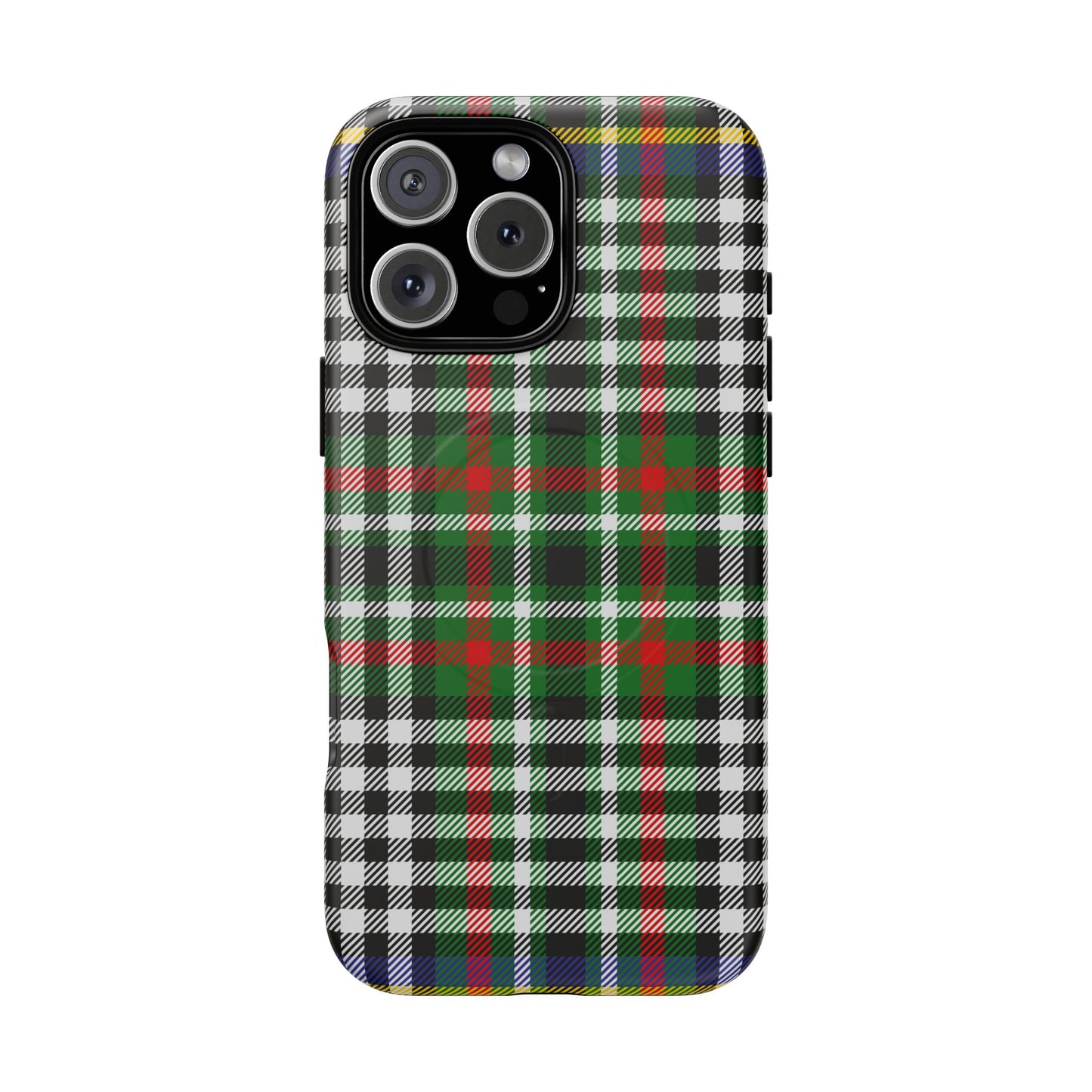 Abbotsford Check Estate Tartan MagSafe® iPhone Case | Luxury Magnetic Phone Cover