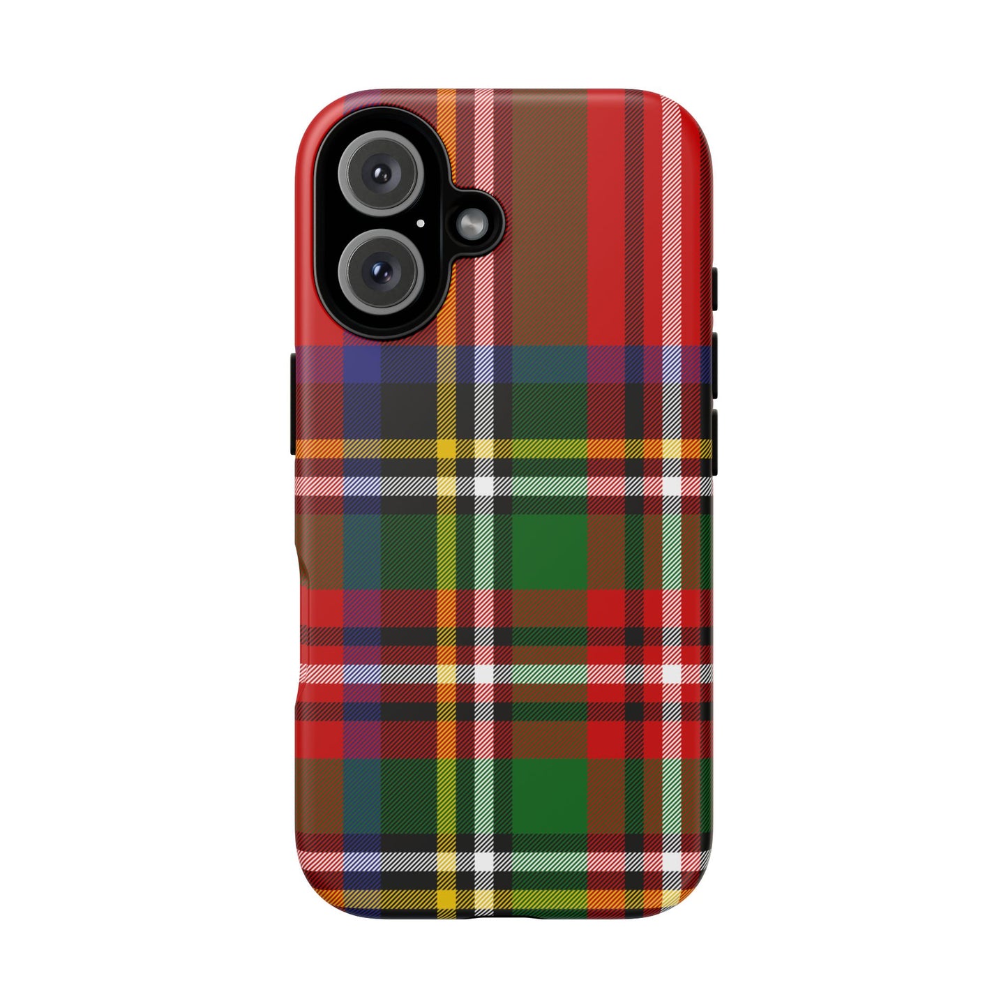 Royal Stewart Heritage Tartan iPhone Case | Luxury Protective Phone Cover