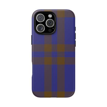 Elliot Traditional Tartan iPhone Case | Dual-Layer Matt Protective Cover