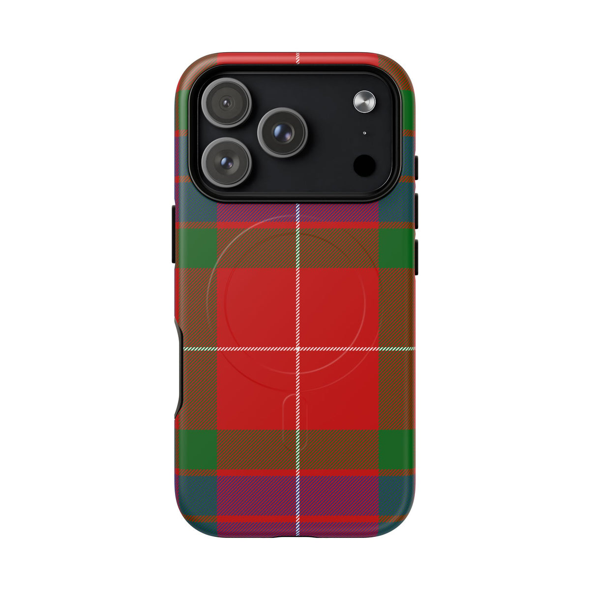 Fraser Clan Traditional Tartan MagSafe® iPhone Case | Dual-Layer Magnetic Protective Cover