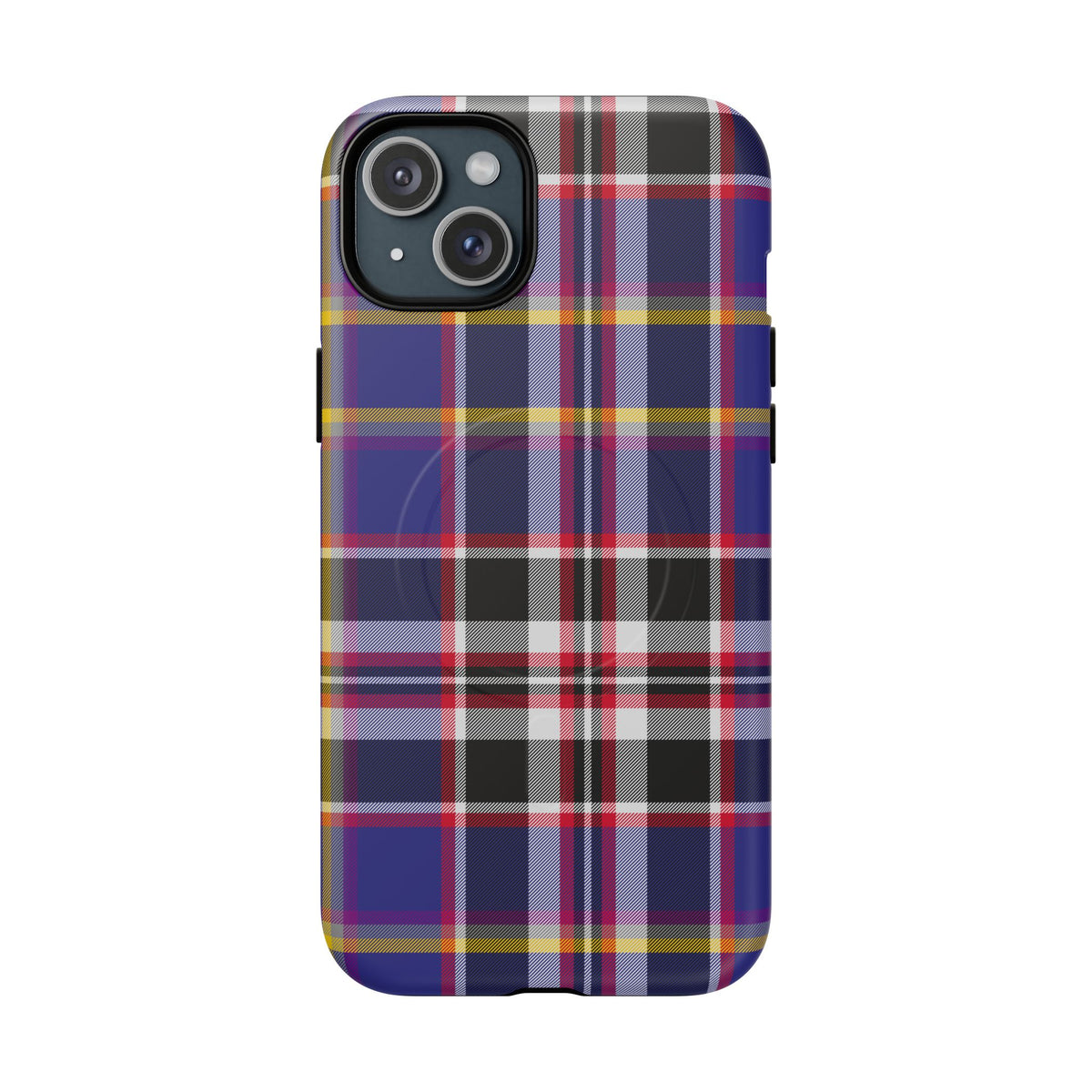 Queen Mary RMS Maritime Tartan MagSafe® iPhone Case | Dual-Layer Magnetic Protective Cover