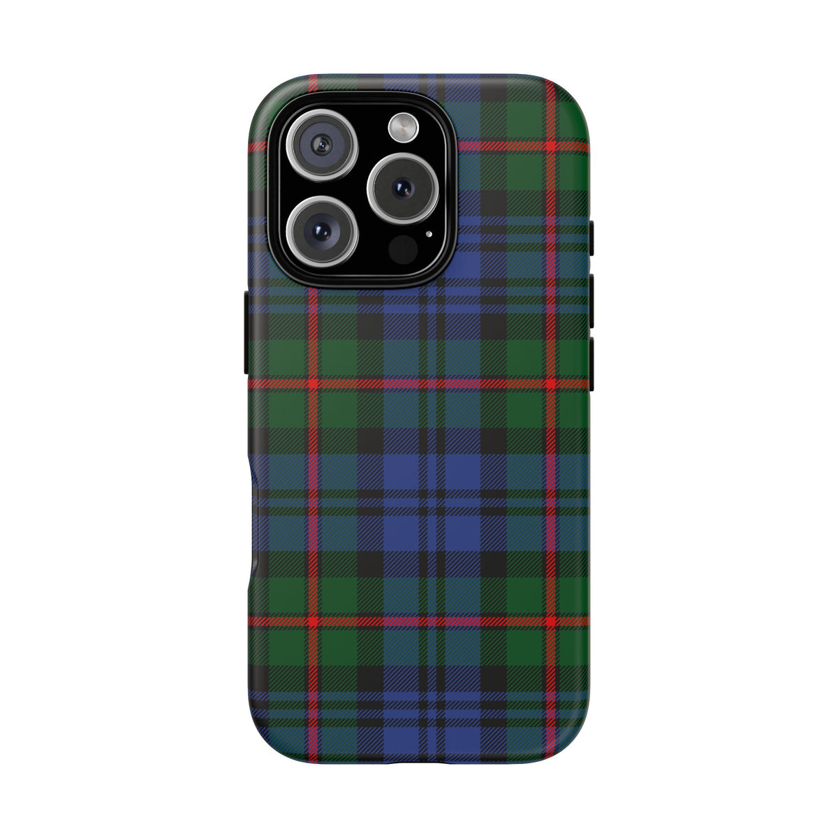 MacKinlay Clan Traditional Tartan iPhone Case | Dual-Layer Matt Protective Cover