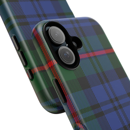 MacKinlay Clan Traditional Tartan iPhone Case | Luxury Protective Phone Cover
