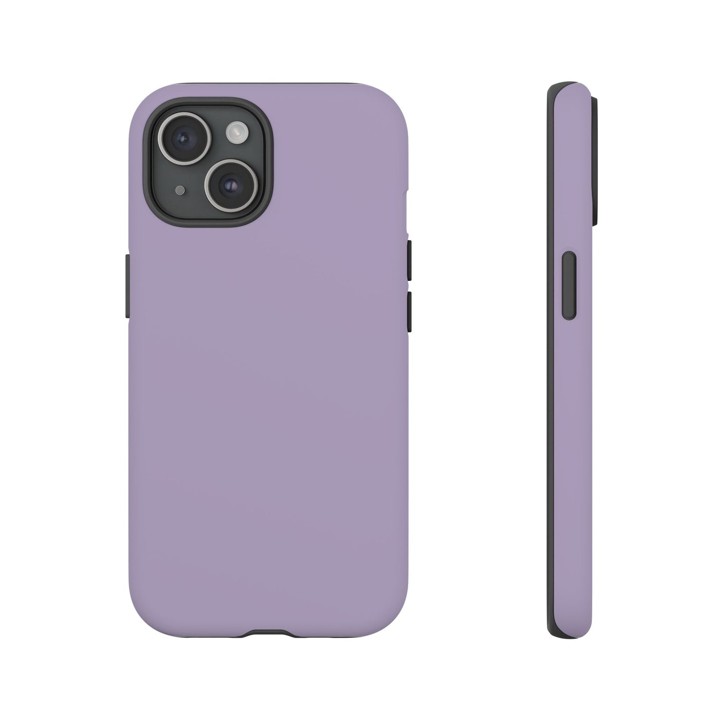 Lavender Minimalist Heritage Check iPhone Case | Luxury Protective Phone Cover