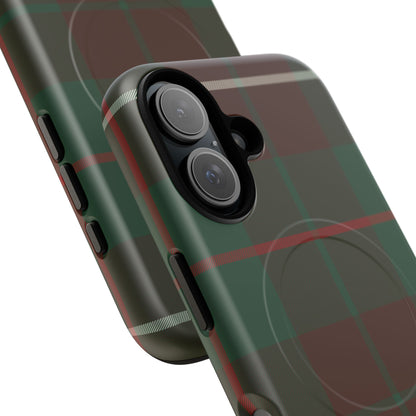 MacKinnon Hunting Traditional Tartan MagSafe® iPhone Case | Dual-Layer Magnetic Protective Cover