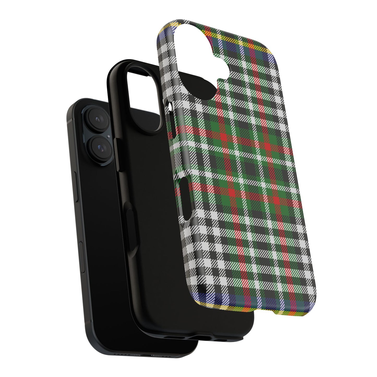 Abbotsford Check Estate Tartan iPhone Case | Luxury Protective Phone Cover