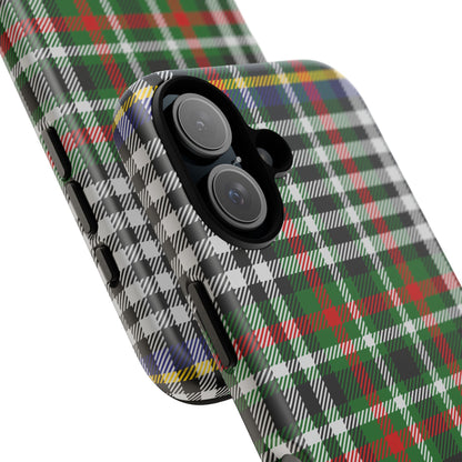Abbotsford Check Estate Tartan iPhone Case | Luxury Protective Phone Cover