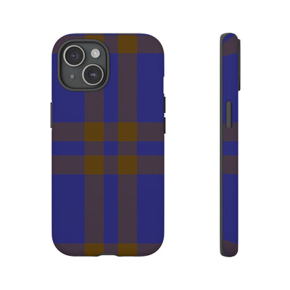 Elliot Traditional Tartan iPhone Case | Dual-Layer Matt Protective Cover