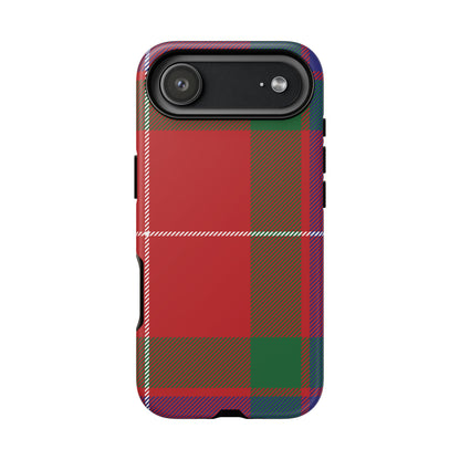 Fraser Clan Traditional Tartan iPhone Case | Dual-Layer Matte Protective Cover