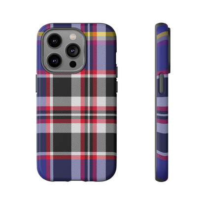 Queen Mary RMS Maritime Tartan iPhone Case | Luxury Protective Phone Cover
