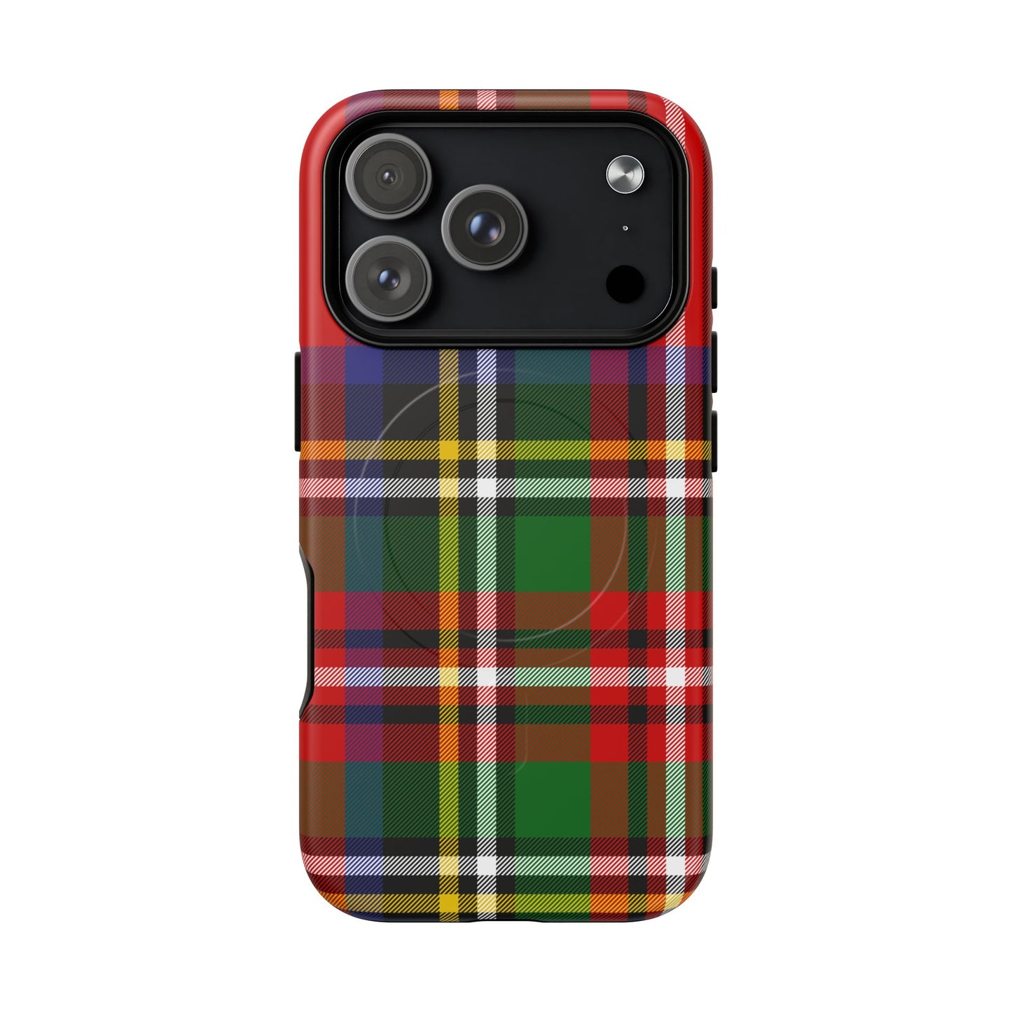 Royal Stewart Heritage Tartan MagSafe® iPhone Case | Luxury Magnetic Phone Cover