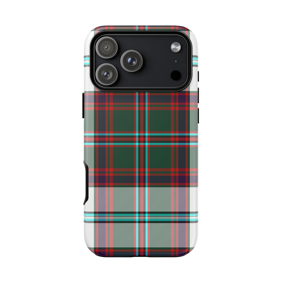 Stewart of Appin Dress Tartan iPhone Case | Dual-Layer Matt Protective Cover
