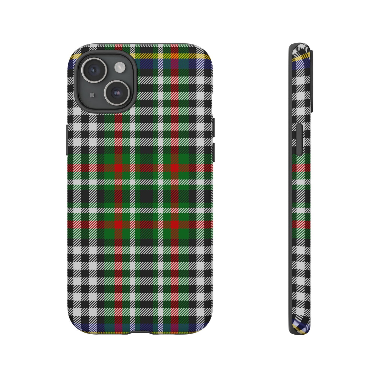 Abbotsford Check Estate Tartan iPhone Case | Luxury Protective Phone Cover