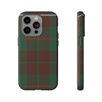 MacKinnon Hunting Traditional Tartan iPhone Case | Dual-Layer Matt Protective Cover